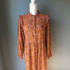 Universal Thread Prairie Hippie Long Dress M